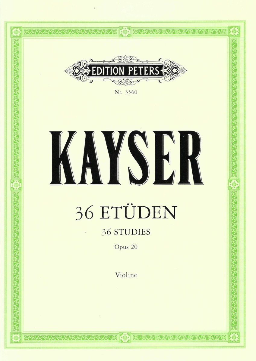 36 Etüden, op. 20 für Violine